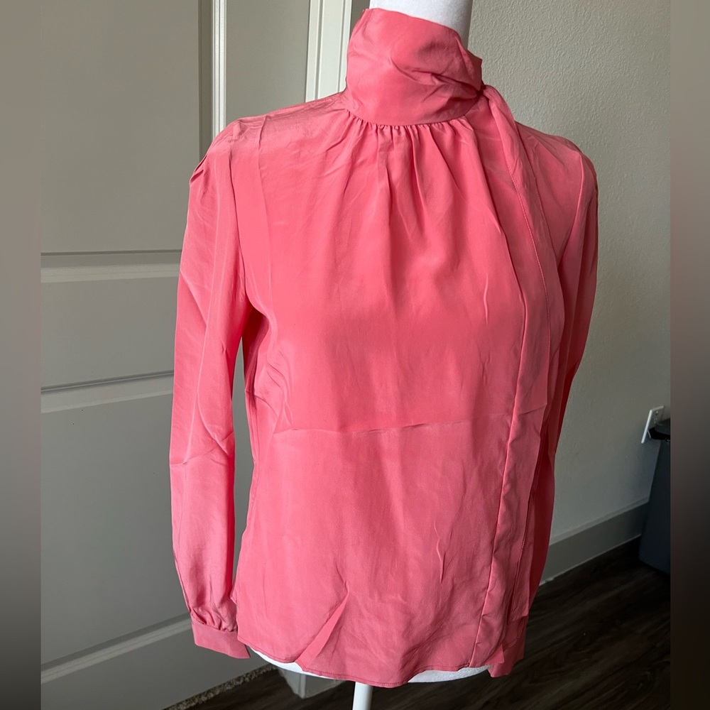 Elegant Peach  Women's Top - Picture 2 of 12
